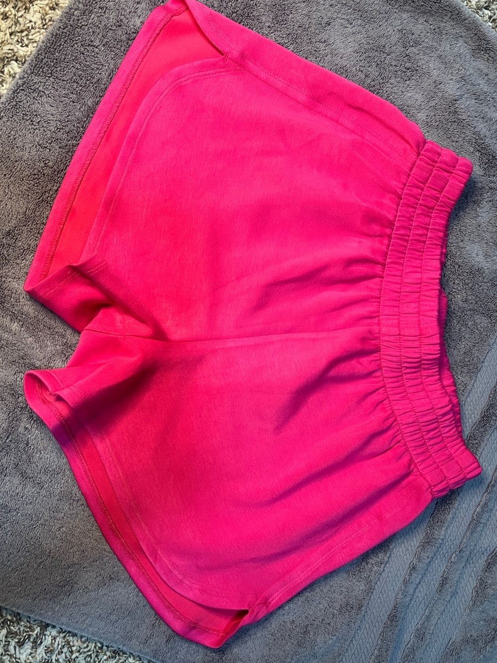 Women's Hot Pink the Greii brand Scuba Shorts